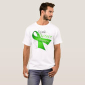 T-shirt Ruban de conscience de la maladie de Lyme (Devant entier)