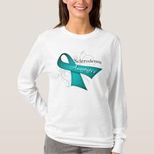 T-shirt Ruban de conscience de la maladie de sclérodermie