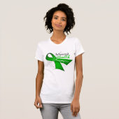 T-shirt Ruban de conscience de santé mentale (Devant entier)