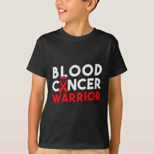 T-shirt Ruban de guerrier contre le cancer du sang