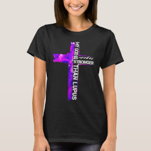 T-shirt Ruban de la Croix Chrétienne Lupus Costume de sens