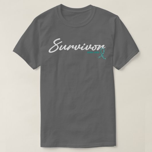 T-shirt Ruban de la Parties scintillant des survivants de (Design devant)