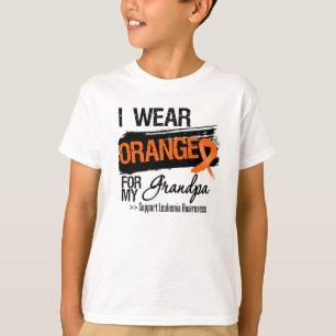 T-shirt Ruban de leucémie pour mon grand-papa