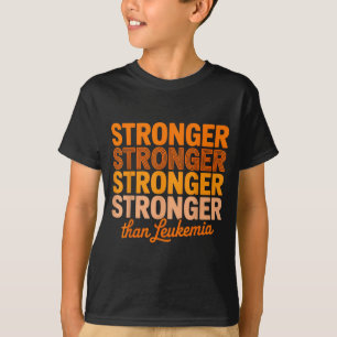 T-shirt Ruban de lutte contre la leucémie, soutien à la le