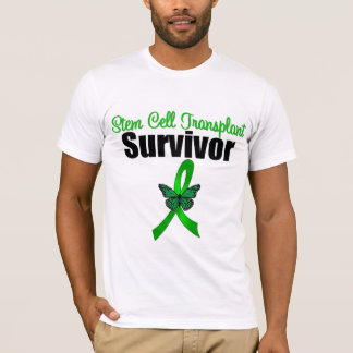 T-shirt Ruban de papillon de survivant de greffe de