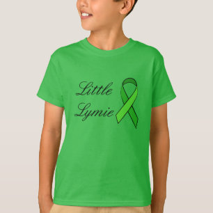 T-shirt Ruban de sensibilisation à la maladie de Lyme Litt