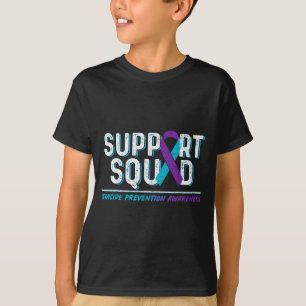 T-shirt Ruban de sensibilisation à la prévention du suicid