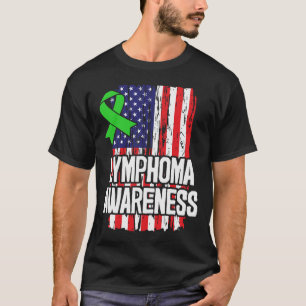 T-shirt Ruban de sensibilisation à l'écologie du cancer du