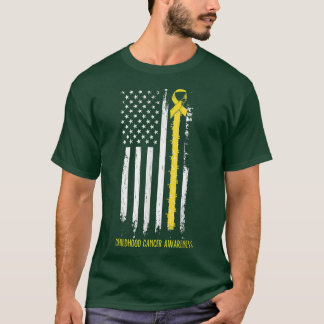 T-shirt Ruban de sensibilisation au cancer chez les enfant