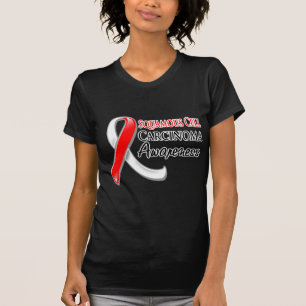 T-shirt Ruban de sensibilisation au cancer des cellules sq