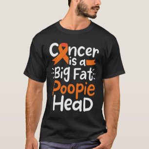T-shirt Ruban de sensibilisation au cancer du sang Leukémi