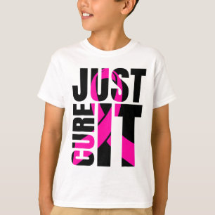 T-shirt Ruban de sensibilisation au cancer du sein Guériss