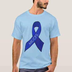 T-shirt Ruban de sensibilisation au syndrome de fatigue ch