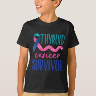 T-shirt Ruban de sensibilisation des survivants du cancer