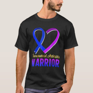 T-shirt Ruban de sensibilisation du guerrier à l'arthrite