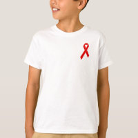 Ruban de sensibilisation rouge + votre message