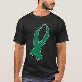 T-shirt Ruban de sensibilisation (vert) (Devant)