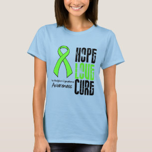 T-shirt Ruban de traitement d'amour d'espoir de lymphome