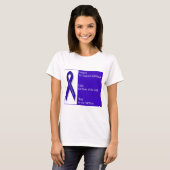 T-shirt Ruban d'indigo (Devant entier)