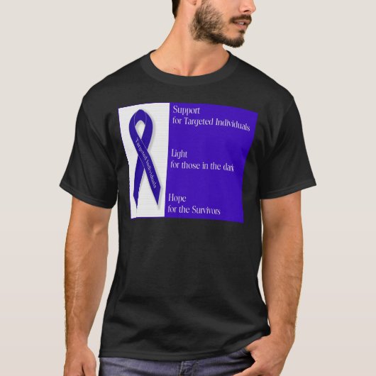 T-shirt Ruban d'indigo (Devant)