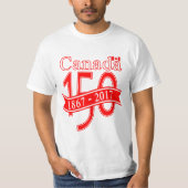 T-SHIRT RUBAN DU CANADA 150 (Devant)