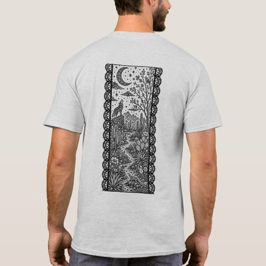 T-shirt Ruban du désert (Dos)