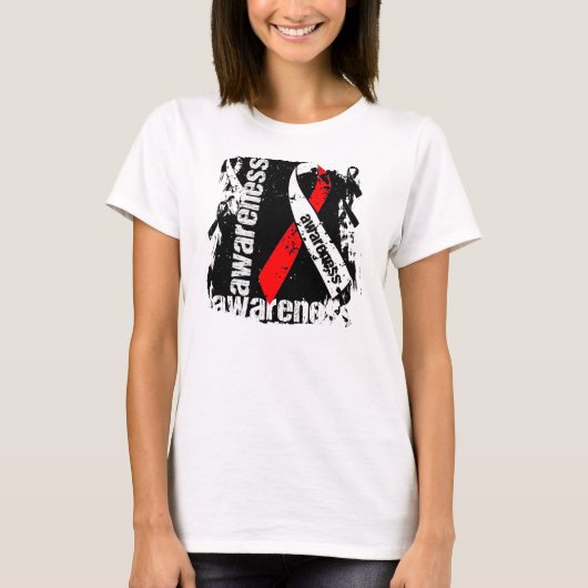T-shirt Ruban du groupe de sensibilisation MDS (Devant)