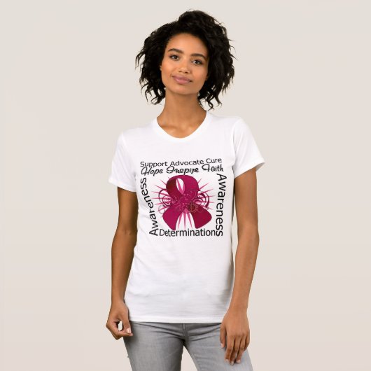 T-shirt Ruban en spirale d'inspirations d'amylose (Devant entier)