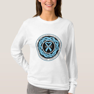 T-shirt Ruban entrelacé par espoir de la maladie
