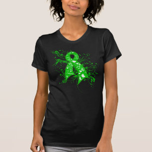 T-shirt Ruban floral de remous de gastroparésie