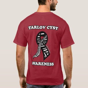 T-shirt Ruban/Kyste de Tarlov...Sensibilisation