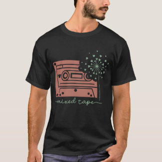 T-shirt ruban mied vintage rétro cassette vintage