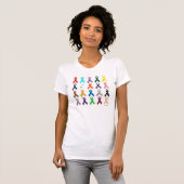 T-shirt Ruban multiple (Devant entier)