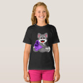 T-shirt Ruban pour chat (Devant entier)