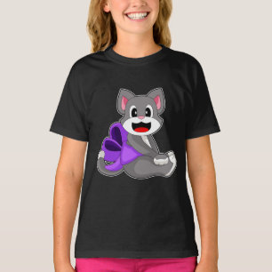 T-shirt Ruban pour chat