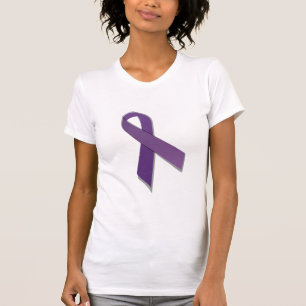 T-shirt Ruban pourpre de conscience