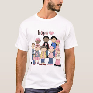 T-shirt Ruban rose d'espoir