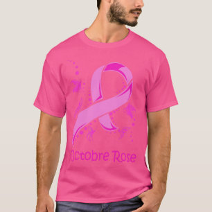 T-shirt Ruban Rose Lutte Contre du Sein Octobre Rose