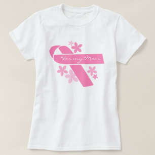 T-shirt Ruban rose personnalisable