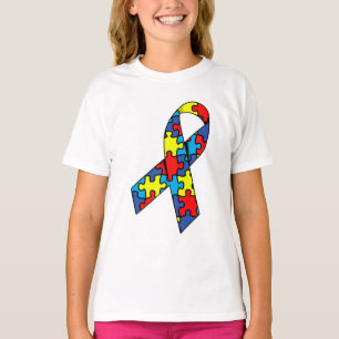 T-shirt Ruban sensibilisation sur l'autisme