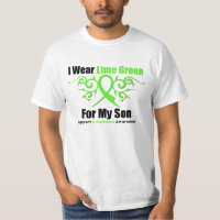Ruban tribal de lymphome pour mon fils