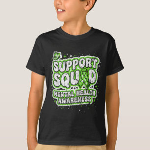 T-shirt Ruban vert de sensibilisation à la santé mentale d