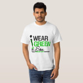T-shirt Ruban vert d'usage de l'infirmité motrice (Devant entier)