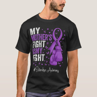 T-shirt Ruban Violet Mère Surdosage Sensibilisation