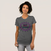 T-shirt Rubans/Cercle...Maladie thyroïde (Devant entier)