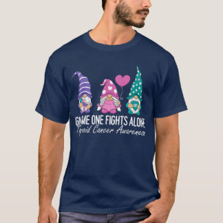 T-shirt Rubans de sensibilisation au cancer de la thyroïde