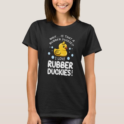 T-shirt Rubber Duck Bath Toys Water Duckling (Devant)