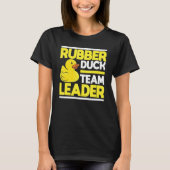 T-shirt Rubber Duck Chef de l'équipe Rubber Duck (Devant)