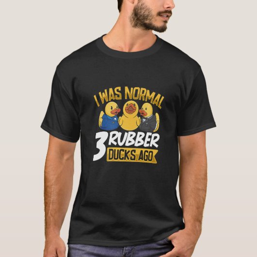 T-shirt Rubber Duck Rubber Ducks Duck  Bathroom Bubble (Devant)