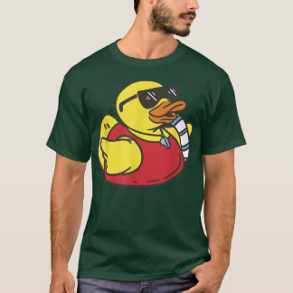 T-shirt Rubber Duck Summer Party Duck Cool Rubber Ducky Li